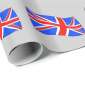 Dieses britische Papier Geschenkpapier (Rolleneckpunkt)
