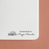 Dieses Buch gehört dazu, Buchzeichen zu benennen Permastempel