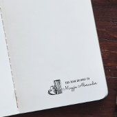 Dieses Buch gehört dazu, Buchzeichen zu benennen Permastempel