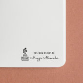 Dieses Buch gehört dazu, Buchzeichen zu benennen Permastempel