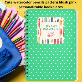 Dieses Buch gehört dazu, dass ich zu Buchzeichen i Quadratischer Aufkleber