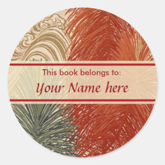 Dieses Buch gehört dem Aufkleber