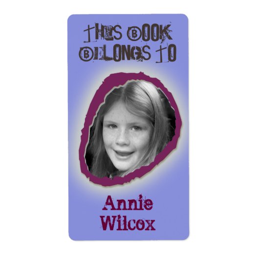 Dieses Buch gehört dem Individuelle Name Jungen (Vorne)