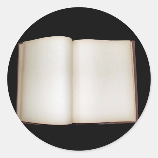 Dieses Buch gehört Runder Aufkleber (Vorderseite)