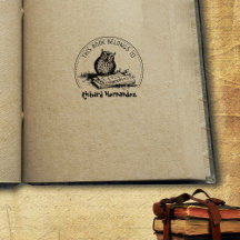Dieses Buch gehört, Süße Eule Buch
