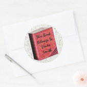 Dieses Buch gehört zu.. Aufkleber (Umschlag)