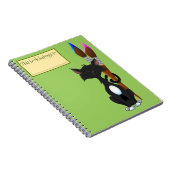 Dieses Buch gehört zu, Cat und Paint Brushs, Green (Rechte Seite)