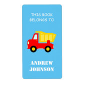 Dieses Buch gehört zu den Etiketten für das Buchze (Vorne)