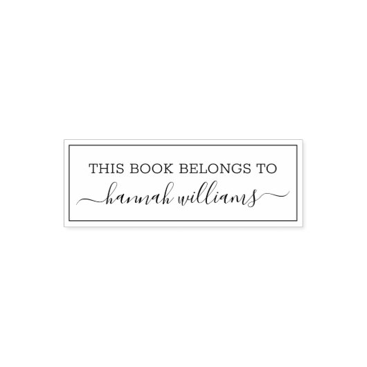 Dieses Buch gehört zu einem angesagten Skriptnamen Permastempel (Design)