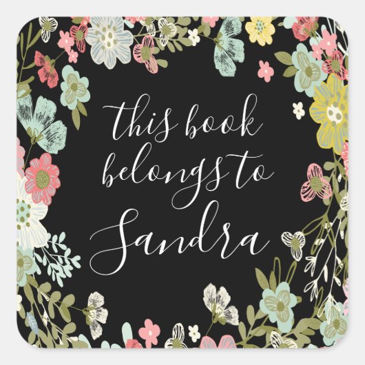 Dieses Buch gehört zu einem Aufkleber für die Beze (Vorderseite)