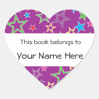 Dieses Buch gehört zu einem Personalisierten Aufkl Herz-Aufkleber