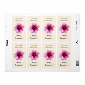 Dieses Buch gehört zu Individuelle Name Pink Blume (Vorne)