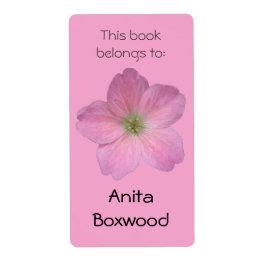 Dieses Buch gehört zu Individuelle Name Pink Blume