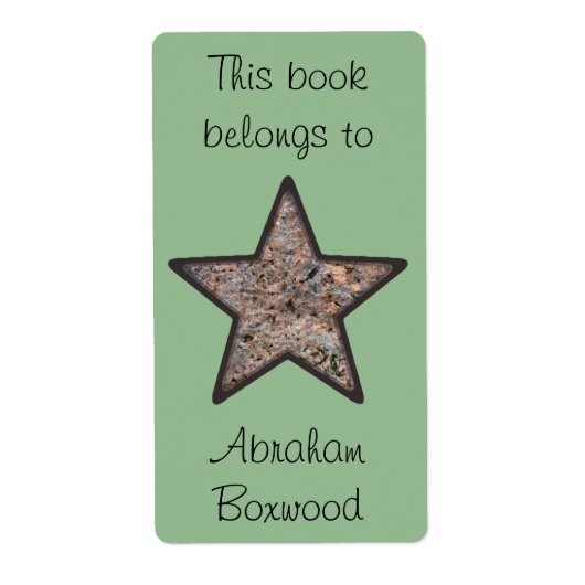 Dieses Buch gehört zu Individuelle Name Rock Textu (Vorne)