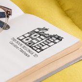 Dieses Buch gehört zu Personalisierten Gummistempel