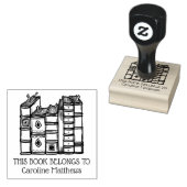 Dieses Buch gehört zu Personalisierten Gummistempel (Stempel)