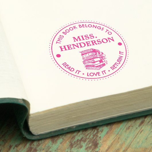 Dieses Buch gehört zu Personalisierten Permastempel