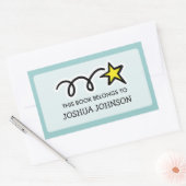 Dieses Buch gehört zum Aufkleber | Stern (Umschlag)