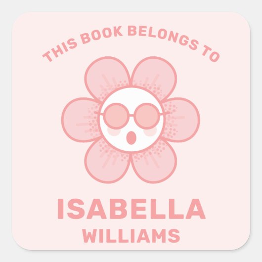 Dieses Buch gehört zum Kids Square Aufkleber (Vorderseite)