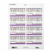 Dieses Buch gehört zum Label-Template (Vorne)