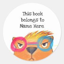 Dieses Buch gehört zum wütenden Super Cat Book Lab