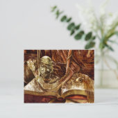 Dieses Buch ist Spuk Postkarte (Stehend Vorderseite)