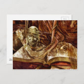 Dieses Buch ist Spuk Postkarte (Vorne/Hinten)