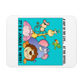 Dieses Büro ist ein Dschungel Magnet (Horizontal)