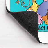 Dieses Büro ist ein Dschungel Mousepad (Ecke)