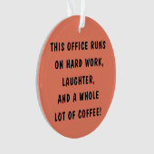 DIESES BÜRO LÄUFT AN... ORNAMENT (Vorderseite)