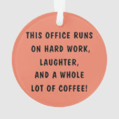 DIESES BÜRO LÄUFT AN... ORNAMENT (Rückseite)