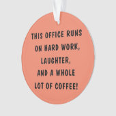 DIESES BÜRO LÄUFT AN... ORNAMENT (Vorderseite)