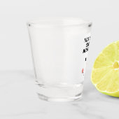 Dieses Büro verursacht Meltdowns Funny Sprichwort Schnapsglas (Links)