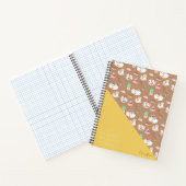 Dieses Cat Life Cat Doodle-Muster mit Namen Notizblock (Innenseite)