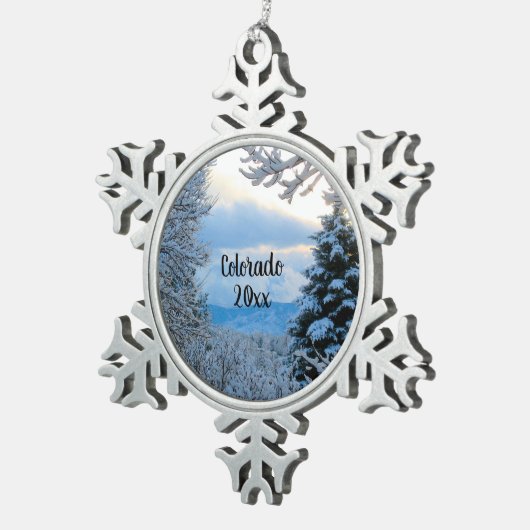 Dieses Colorado Snowflake Ornament personalisieren (Rechts)