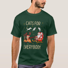 Dieses Design anpassen: Katzen für alle T-Shirt