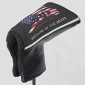 Dieses Design anpassen: Veteranentag Golf Headcover (3/4 Vorderseite)