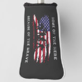 Dieses Design anpassen: Veteranentag Golf Headcover (Rotieren 90)
