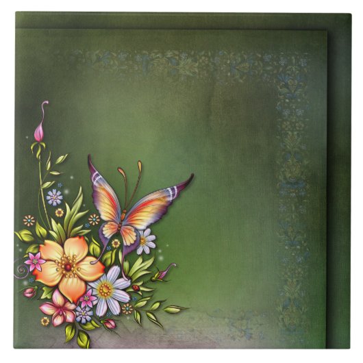 Dieses Design behalten oder eigene zu erstellen Fliese (Vorderseite)