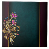 Dieses Design behalten oder eigene zu erstellen Fliese (Vorderseite)