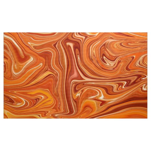 Dieses digitale Orange marmorierte Textur9-Gewebe Stoff (Yard (91,4 cm))