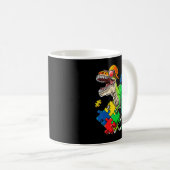 Dieses Dinosaurier-Autismus-Bewusstsein zeichnet s Kaffeetasse (VorderseiteRechts)