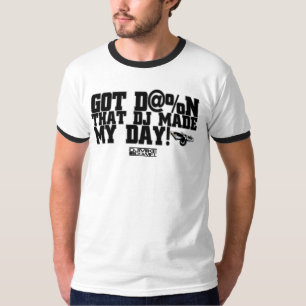 Dieses DJ stellte den T - Shirt meiner