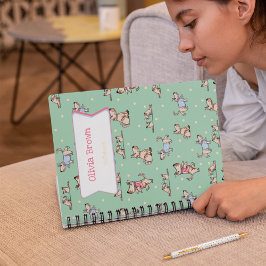 Dieses Dog Life Linken Notebook mit Namen Notizblock