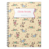 Dieses Dog Life Linken Notebook mit Namen Notizblock (Vorderseite)