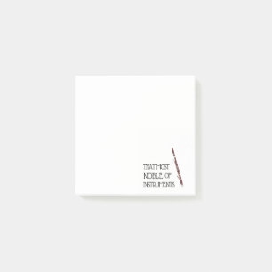 Dieses edelste der Instrumente - Bassoon-Post-It Post-it Klebezettel