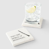 Dieses edelste der Instrumente - Steinuntersetzer (Seitenansicht)