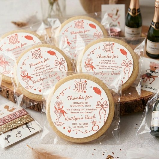 Dieses Eheweib ist ein Showgirl-Junggesellinnenabs Runder Aufkleber