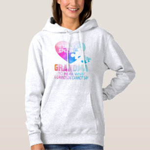 Dieses "es braucht ein besonderes Oma zu hören, wa Hoodie