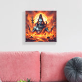 Dieses faszinierende Bild von Shiva Leinwanddruck (Insitu (Wohnzimmer))